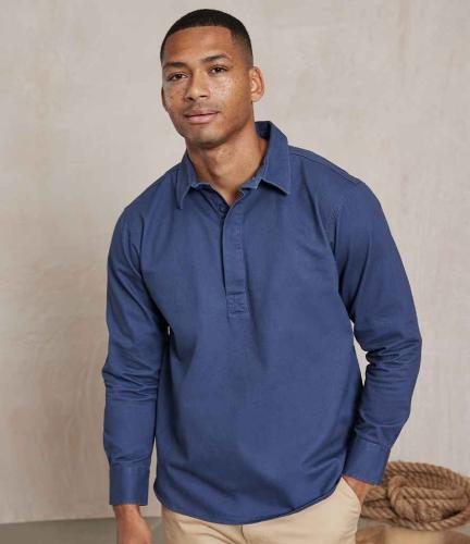 Front Row Pullover Drill Shirt - WNV - XXL
